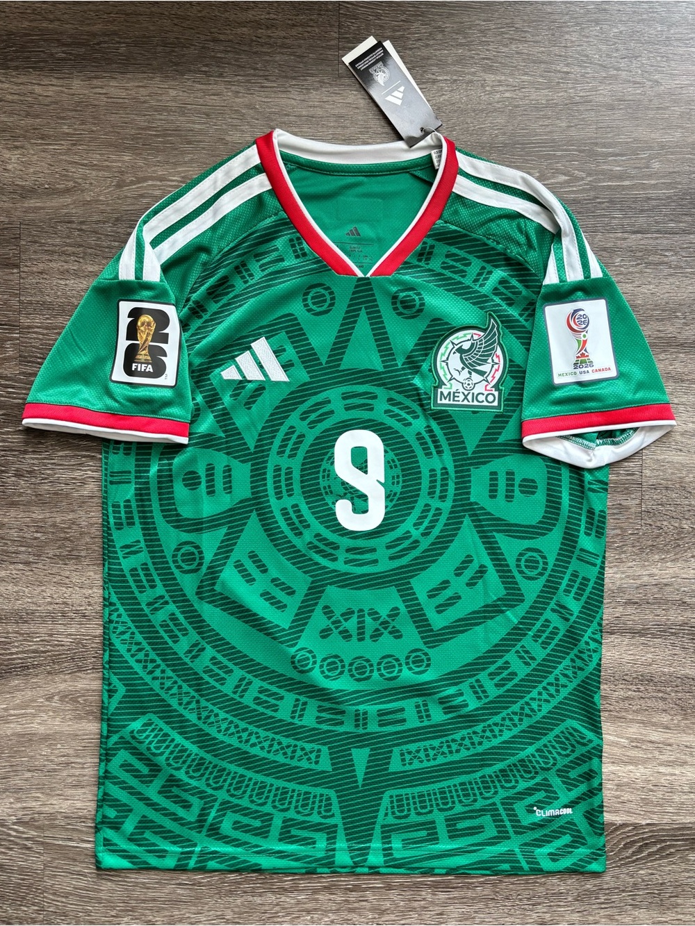 adidas Mexico FIFA World Cup 2026 Raul Jimenez Soccer Jersey Multiple Sizes